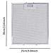 Filtro Antigrasso In Alluminio Compatibile Con Cappe Aspiranti Whirlpool, Ikea, Jenn Air W10169961a - Foto miniatura 2