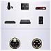 Cavo Di Prolunga Per Microfono Xlr Maschio-femmina - Cavo Audio Bilanciato A 3 Pin  1 M - Foto miniatura 5