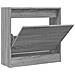 Scarpiera Grigio Sonoma 60x21x57 cm in Legno Multistrato - Foto miniatura 1