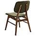 Set Di 2 Sedie Da Pranzo Elaine Legno Marrone Scuro /verde - Foto miniatura 6