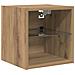 Unità TV da Parete 6 pcs Rovere artigianale Legno multistrato - Foto miniatura 8