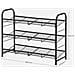 Scarpiera industriale con 3 ripiani, nero LMR066B01 - Foto miniatura 7