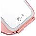 Specchio Led Per Trucco: Portatile, Pieghevole, Ricaricabile Con Controllo Touch E Luce Dimmerabile Pinkgold - Foto miniatura 6