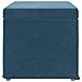 Pouf Blu 61 x 41 x 40 cm Velluto e Legno Ingegnerizzato - Foto miniatura 5