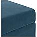 Pouf Blu 61 x 41 x 40 cm Velluto e Legno Ingegnerizzato - Foto miniatura 6