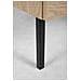 | Mobiletto - 80cm | Marron mat - W /HP 80/77/46cm | Mobili da bagno, pannello MDF, mobile da bagno, mobili da bagno, rovere dorato - Foto miniatura 7
