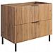 | Mobiletto - 80cm | Marron mat - W /HP 80/77/46cm | Mobili da bagno, pannello MDF, mobile da bagno, mobili da bagno, rovere dorato - Foto miniatura 1