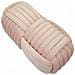Panca Softy In Velluto Rosa Cipria Con Nodo Centrale 90x45x45 Cm - Foto miniatura 4