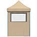 Tenda Party Beige 200 x 200 x 306 cm Tessuto Oxford - Foto miniatura 6