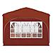 Tenda per feste a pop-up 290 x 290 x 245 cm Terracotta - Foto miniatura 8