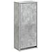 Mobile lavabo da parete Grigio Cemento 35 x 20 x 81 cm - Foto miniatura 1
