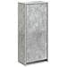 Mobile lavabo da parete Grigio Cemento 35 x 20 x 81 cm - Foto miniatura 1