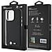 Bmw M Edition Custodia In Metallo Avvolta In Kevlar Per Iphone 16 Pro Max - Nera - Foto miniatura 4