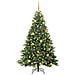 Albero di Natale artificiale con 300 LED Verde 180 cm PE e PVC - Foto miniatura 3