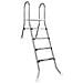Scala per piscina parzialmente interrata 195 x 116 cm 4-Gradino - Foto miniatura 1