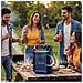 WILD BASH COMPACT Altoparlante da festa Nero 40 W - Foto miniatura 3