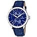 Orologio Uomo Festina Retro Solo Tempo Cinturino Pelle Blu F16573/7 - Foto miniatura 2