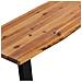 Panca In Legno Massello Di Acacia 160 Cm - Foto miniatura 4