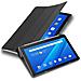 Custodia Per Tablet Compatibile Con Lenovo Tab M10 (10.1"" Zoll) In Nero Satin - Coperchio Protettiva Ultra Sottile Senza Funzione Auto Wake Up E Stand - Foto miniatura 4