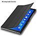 Custodia Per Tablet Compatibile Con Lenovo Tab M10 (10.1"" Zoll) In Nero Satin - Coperchio Protettiva Ultra Sottile Senza Funzione Auto Wake Up E Stand - Foto miniatura 7
