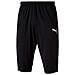Liga Formazione 3/4 Pants, Pantaloni Uomo, Nero, Nero, Bianco, M - Foto miniatura 1