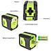 9011g Croce Linea Laser Autolivellante Orizzontale Fascio Verde E Livello Laser Linea Verticale Con Visibilità 30m, Laser Luminoso Con Base Pivotante Magnetica E Porta Laser - Foto miniatura 2