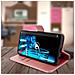 Custodia Galaxy A10 Portacarte Funzione Supporto Cover Silicone - Rosa Gold - Foto miniatura 5