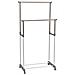 Appendiabiti Doppio Domopak Living, 80x42x98/165 Cm Nero - Foto miniatura 2