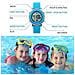 Guarda Sport Bambini Digitale Per Ragazzi Ragazze Orologi Impermeabili Kid Elettrici Esterni Con Cronometro Allarme Di 7 Colori Led Luminescenti Per Bambini Della Giovent - Blu - Foto miniatura 2