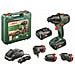 Trapano A Percussione Advancedimpact Set 18 2 Batterie 2,5ah - Foto miniatura 1