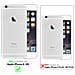 Custodia Compatibile Con Apple Iphone 6 / 6s - Ottica A Strisce In Cobalto Viola - Coperchio Protettivo In Vetro Temperato E Silicone Tpu - Foto miniatura 2