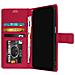 Custodia Motorola Moto G31 / G41 Granulata Portafoglio Supporto Rosa - Foto miniatura 5