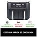 Friggitrice ad aria Dual Zone MAX da 9,5 L AF400EU - Foto miniatura 12