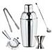 Set Shaker Per Cocktail Grande - Agitatore In Acciaio Inox 3 Pezzi - Foto miniatura 1