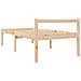 Letto per Anziani 90x190 cm Single in Legno Massello di Pino - Foto miniatura 8