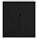 Armadio Classificatore Nero 79x40x90 Cm In Acciaio - Foto miniatura 3