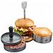 Pressa Per Hamburger Gefu G-89494 3 Pezzi Argentato Alluminio Acciaio - Foto miniatura 1