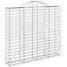 Cesto Gabbione Ad Arco 200x30x180/200 Cm Ferro Zincato - Foto miniatura 2