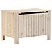 Contenitore Con Coperchio Rana 80x49x54 Cm Legno Massello Pino - Foto miniatura 2