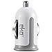 Caricabatteria Accendisigari Universale Da 1a Usb Per Auto, Bianco - Foto miniatura 2