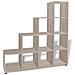 Libreria Scalare / Scaffale Espositore 142 Cm Rovere - Foto miniatura 3