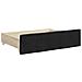 Divano Letto Estraibile con Cassetti Nero 90x190 cm in Tessuto - Foto miniatura 6