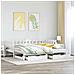 Letto Estraibile con Cassetti senza Materasso Bianco 90x200 cm - Foto miniatura 2