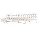 Letto Estraibile con Cassetti senza Materasso Bianco 90x200 cm - Foto miniatura 7
