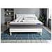 Pacchetto Letto Completo - Materasso 140x190cm + Box Spring Con Doghe (in Kit) + 2 Cuscini + Piumino - Actilatex Relax - Foto miniatura 1