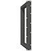 Gambe per tavolo da pranzo a forma di U 2 pz Antracite 80x(72-73) cm Acciaio - Foto miniatura 7