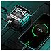 Auricolari Bluetooth 5.0 Wireless Neri - Cuffie In-ear Con Microfono E Ricarica Type-c - Foto miniatura 7