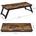 Tavolo pieghevole per laptop, marrone rustico, stile loft LLD110B01 - Foto miniatura 4
