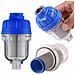 Filtro Aquasafe Proclear - Acciaio Inox Riutilizzabile | Filettatura Interna 1/2"" Sopra, Esterna 1/2"" Sotto | Obiettivo Trasparente | Per Acqua Fredda - Foto miniatura 1