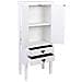 Armadio In Legno Con 2 Cassetti E 2 Porta 60x30x142h Cm - Foto miniatura 5